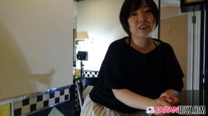Chubby Japanese Teen Gets Hairy Pussy Creampie - Photo 69