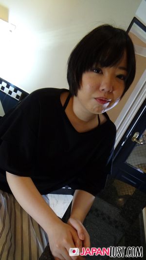 Chubby Japanese Teen Gets Hairy Pussy Creampie - Photo 80