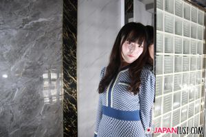 Japanese Secretary Visits For POV Creampie - Photo 45