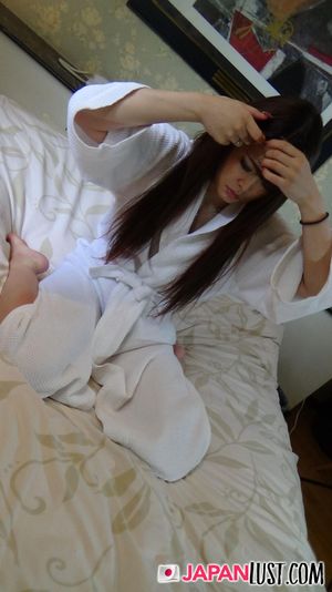 Hot Japanese Teen Gives Her Pussy For POV Creampie - Photo 569