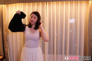 Shy Japanese Teen Strips To Get Pussy Full Of Cum - Photo 23