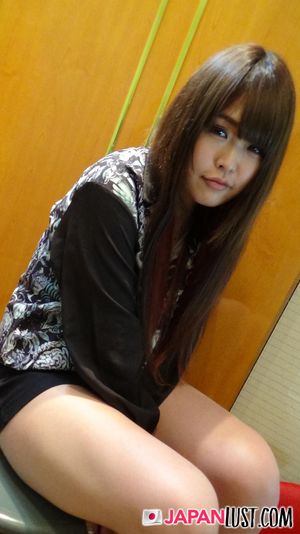 Adorable Japanese Teen Eager For POV Creampie - Photo 74