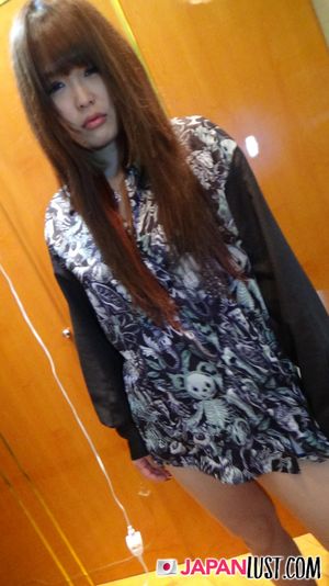 Adorable Japanese Teen Eager For POV Creampie - Photo 82