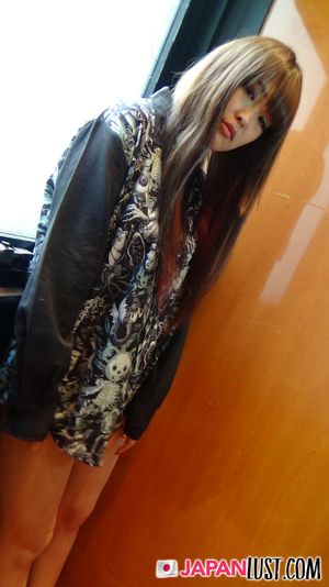 Adorable Japanese Teen Eager For POV Creampie - Photo 90