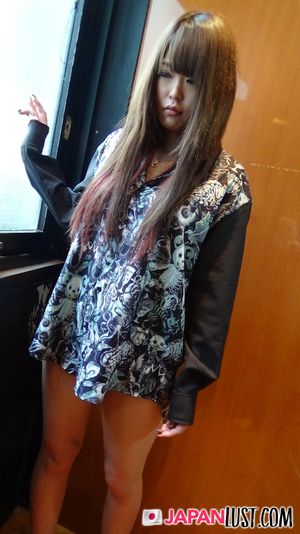 Adorable Japanese Teen Eager For POV Creampie - Photo 97