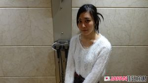 Skinny Japanese Teen Stripped Down For POV Sex - Photo 16