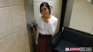 Skinny Japanese Teen Stripped Down For POV Sex - Photo 24