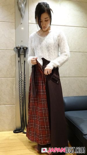 Skinny Japanese Teen Stripped Down For POV Sex - Photo 36