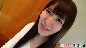 Japanese Teen Reveals Wet Pussy For POV Creampie - Photo 9