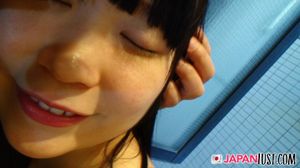 Adorable Japanese Teen Filled With POV Creampie - Photo 315
