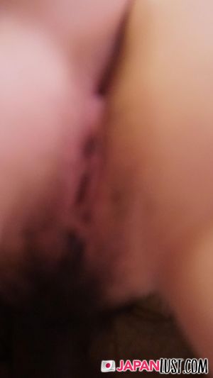 Japanese Amateur Wants Her Hairy Pussy Pounded - Photo 45