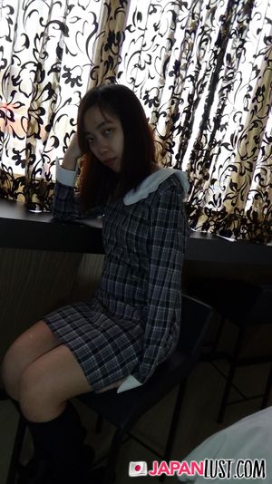 Petite Japanese Teen Takes Hard Cock POV - Photo 21