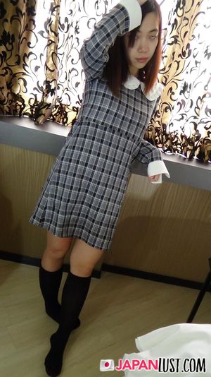Petite Japanese Teen Takes Hard Cock POV - Photo 52
