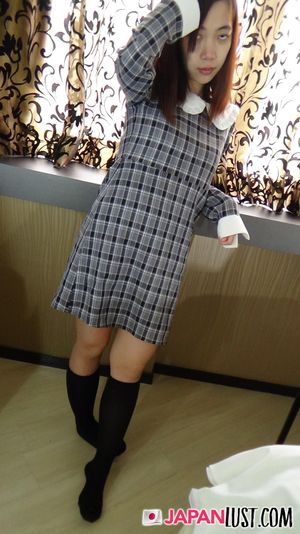 Petite Japanese Teen Takes Hard Cock POV - Photo 54
