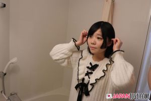 Cute Amateur Japanese Wants POV Creampie In Shaved Pussy - Photo 495