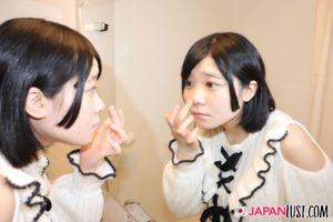 Cute Amateur Japanese Wants POV Creampie In Shaved Pussy - Photo 505