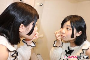 Cute Amateur Japanese Wants POV Creampie In Shaved Pussy - Photo 508