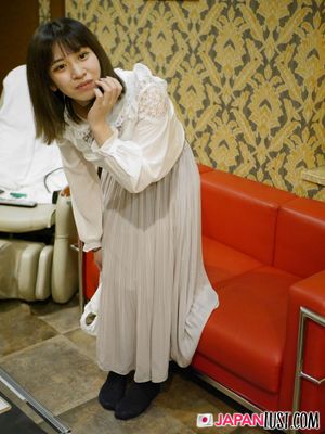 Petite Shy Japanese Teen Spreads For A Hot POV Cumload - Photo 264