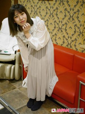Petite Shy Japanese Teen Spreads For A Hot POV Cumload - Photo 265