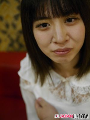 Petite Shy Japanese Teen Spreads For A Hot POV Cumload - Photo 35