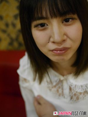 Petite Shy Japanese Teen Spreads For A Hot POV Cumload - Photo 36