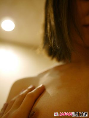 Petite Shy Japanese Teen Spreads For A Hot POV Cumload - Photo 520