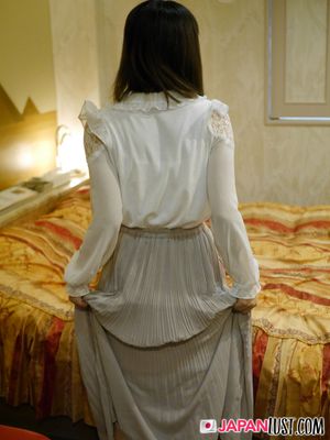 Petite Shy Japanese Teen Spreads For A Hot POV Cumload - Photo 81