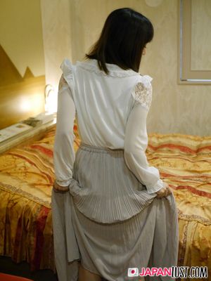 Petite Shy Japanese Teen Spreads For A Hot POV Cumload - Photo 82