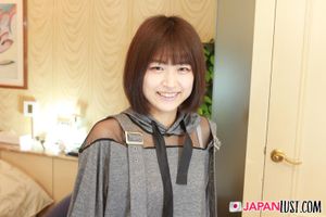 Adorable Japanese Teen Loves Riding Cock For Hot POV Creampie - Photo 43