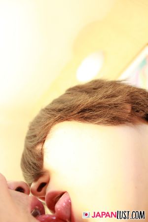 Short-Hair Japanese Teen Wants Intense Orgasm and Creampie - Photo 344