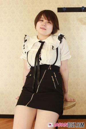 Short-Hair Japanese Teen Wants Intense Orgasm and Creampie - Photo 60
