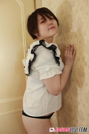 Short-Hair Japanese Teen Wants Intense Orgasm and Creampie - Photo 98