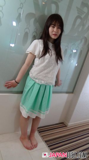 Slender Small Tits Japanese Teen Gets Doggystyle Creampie - Photo 35