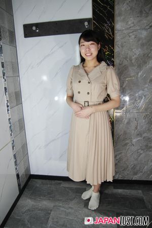 Small Tits Japanese Teen Pussy Creampied During Interview - Photo 37
