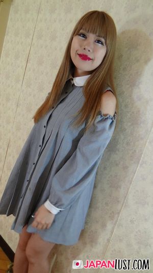 Hot Japanese Amateur Teen Strips For POV Sex - Photo 1