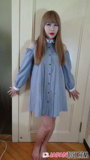 Hot Japanese Amateur Teen Strips For POV Sex - Photo 45