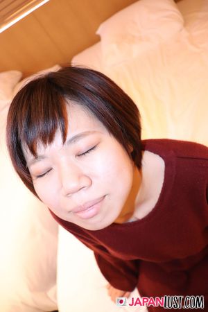 Cute Japanese Teen Enjoys POV Sex and Creampie - Photo 316