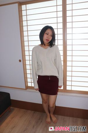 Slim Curvy Japanese Teen Satisfied and Filled With Cumload - Photo 11