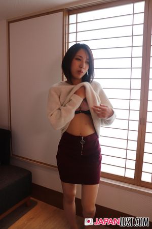 Slim Curvy Japanese Teen Satisfied and Filled With Cumload - Photo 59