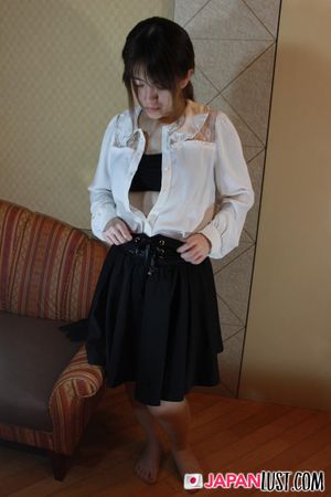 Natural Curvy Japanese Teen Enjoys Cock Riding and Creampie - Photo 46