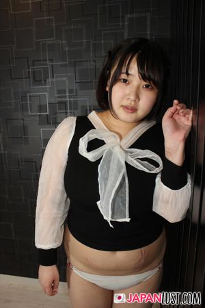 Chubby Japanese With Big Tits Enjoys Riding Cock and Creampie - Photo 50