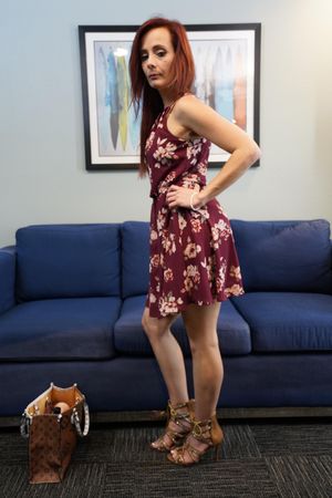 Redhead Tutor Holly Lace Gives Jerk Off Instructions Break - Photo 35