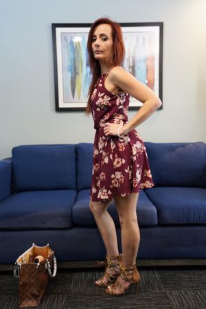 Redhead Tutor Holly Lace Gives Jerk Off Instructions Break - Photo 36