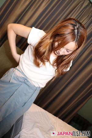 Cute Japanese beauty Marino strips slowly, teases her body, toys buzzing before hot sex and orgasm - Photo 545