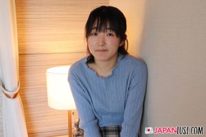 Innocent Miki strips down, toys buzzing on her clit before rough sex makes her cum uncontrollably - Photo 37