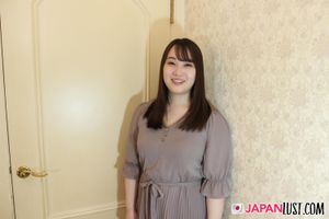 Yumiko toys her wet pussy, moaning loud, cock pounds her until orgasm rocks her body - Photo 16