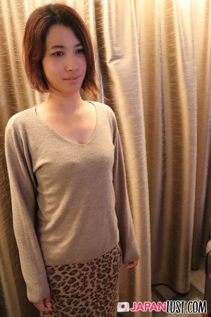 Reika Kagawa, cute short-haired brunette, moans as her hairy pussy and small tits get hard fucked - Photo 234