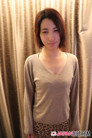 Reika Kagawa, cute short-haired brunette, moans as her hairy pussy and small tits get hard fucked - Photo 239