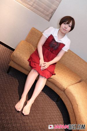 Chisato Asagi, shy brunette, reveals her pussy, fingers herself, and sucks cock in various positions - Photo 16
