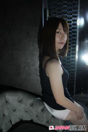 Shy brunette Kaori Aono strips, spreads, masturbates, sucks, and gets fucked hard - Photo 171